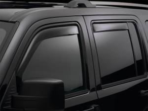 WeatherTech - WeatherTech 84-94 Chevrolet Blazer Front&Rear Side Window Deflectors - Dark Smoke | 82152 - Image 6