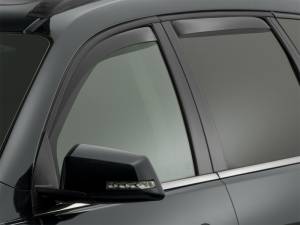WeatherTech - WeatherTech 09-11 Chevrolet Traverse Front and Rear Side Window Deflectors - Dark Smoke | 82499 - Image 2