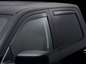 WeatherTech 09-18 Dodge Ram 1500 Front and Rear Side Window Deflectors - Dark Smoke | 82503 - Image 8
