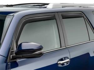 WeatherTech 10-23 Toyota 4Runner Front & Rear Side Window Deflectors - Dark Tint | 82531IM - Image 2