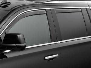 WeatherTech - WeatherTech 16-19 Chevrolet Cruze Front&Rear Side Window Deflectors - Dark Smoke | 82865 - Image 4