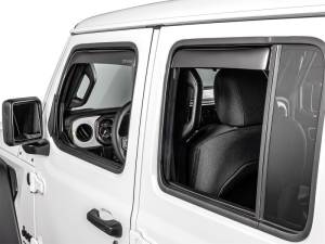 WeatherTech - WeatherTech 20-23 Jeep Gladiator Side Window Deflectors - Dark Smoke | 82922IM - Image 2