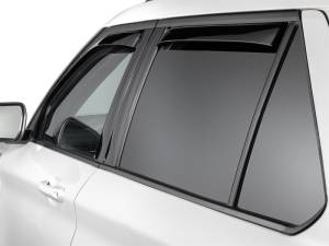 WeatherTech 2020+ Ford Explorer ST Front & Rear Side Window Deflectors - Dark Smoke | 82954IM