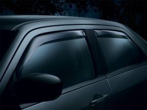 WeatherTech - WeatherTech 01-03 Ford F150 Super Crew Front and Rear Side Window Deflectors - Dark Smoke | 84032 - Image 7
