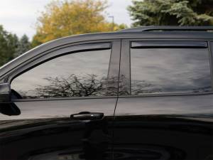 WeatherTech - WeatherTech 24-26 Chevrolet Traverse Front and Rear Side Window Deflectors - Dark Smoke | 84910IM - Image 2