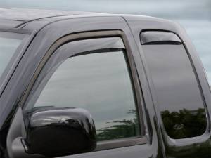 WeatherTech - WeatherTech 04+ GMC Canyon Ext Cab Front and Rear Side Window Deflectors - Dark Smoke | 88339 - Image 3