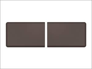 WeatherTech Comfort Mat Connect End Mats 24 x 36in. (2 Qty) Carbon Fiber - Cocoa | 8ACONA2CBC