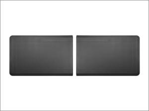 WeatherTech Comfort Mat Connect End Mats 24 x 36in. (2 Qty) Bordered - Black | 8ACONA2HCB