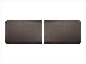 WeatherTech Comfort Mat Connect End Mats 24 x 36in. (2 Qty) Bordered - Cocoa | 8ACONA2HCC