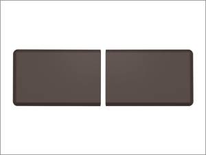 WeatherTech Comfort Mat Connect End Mats 24 x 36in. (2 Qty) Stone - Cocoa | 8ACONA2TXC