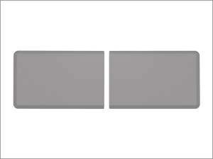 WeatherTech Comfort Mat Connect End Mats 24 x 36in. (2 Qty) Stone - Grey | 8ACONA2TXG