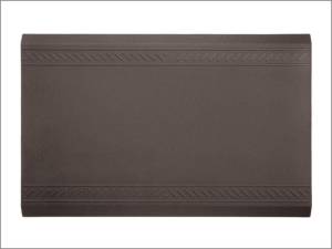 WeatherTech Comfort Mat Connect Middle Mat 24 x 36in. Bordered - Cocoa | 8ACONB1HCC