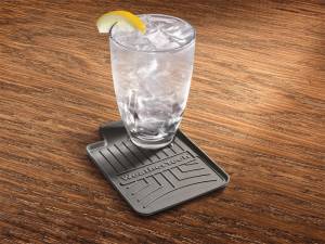 WeatherTech - WeatherTech Drink Coasters Set of 4 Black | 8AFLCST4 - Image 3
