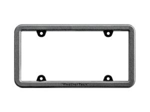 WeatherTech - WeatherTech BumpFrame Black Satin Textured Finish License Plate Frame | 8ALPBF1 - Image 1