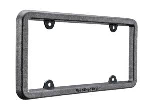 WeatherTech - WeatherTech BumpFrame Black Satin Textured Finish License Plate Frame | 8ALPBF1 - Image 2
