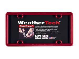 WeatherTech - WeatherTech ClearFrame - Red | 8ALPCF1 - Image 3