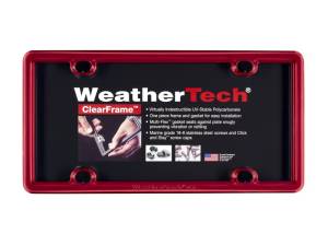 WeatherTech - WeatherTech ClearFrame - Red | 8ALPCF1 - Image 4