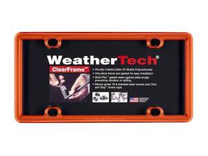 WeatherTech - WeatherTech ClearFrame - Orange | 8ALPCF13 - Image 5