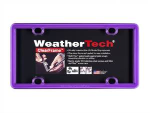 WeatherTech - WeatherTech ClearFrame - Purple | 8ALPCF5 - Image 4