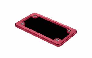 WeatherTech - WeatherTech Motorcycle Billet Plate Frames - Red | 8AMPF4 - Image 4
