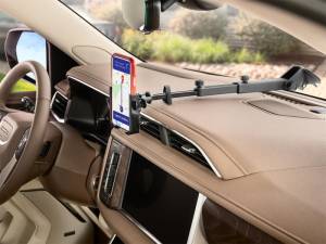 WeatherTech - WeatherTech WindshieldFone w/Plastic Knobs Black | 8AWF9 - Image 2