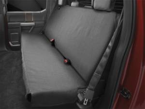 WeatherTech - WeatherTech 07-12 Acura MDX / 02-06 Audi S4 / 10-15 Chevy Silverado 1500 Black Rear Seat Protector | DE2020CH - Image 3