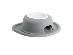 WeatherTech Pet Feeding System Single High 8oz 3in. Poly Bowl - Dark Grey | PSH0803DGDG