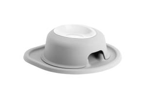 WeatherTech Pet Feeding System Single High 8oz 3in. Poly Bowl - Light Grey | PSH0803LGLG