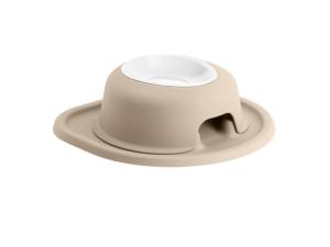WeatherTech Pet Feeding System Single High 8oz 3in. Poly Bowl - Tan | PSH0803TNTN