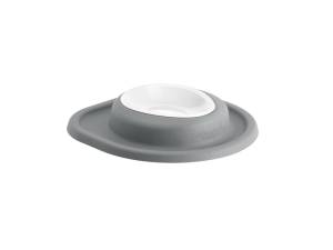 WeatherTech Pet Feeding System Single Low 8oz 1in. Poly Bowl - Dark Grey | PSL0801DG