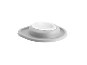 WeatherTech Pet Feeding System Single Low 8oz 1in. Poly Bowl - Light Grey | PSL0801LG