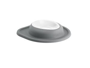 WeatherTech Pet Feeding System Single Low 16oz 2in. Poly Bowl - Dark Grey | PSL1602DG