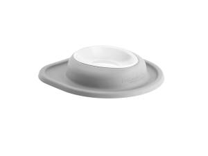 WeatherTech Pet Feeding System Single Low 16oz 2in. Poly Bowl - Light Grey | PSL1602LG