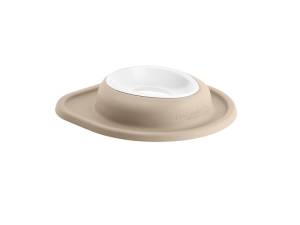 WeatherTech Pet Feeding System Single Low 16oz 2in. Poly Bowl - Tan | PSL1602TN