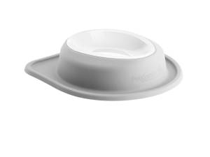 WeatherTech Pet Feeding System Single Low 64oz 3in. Poly Bowl - Light Grey | PSL6403LG
