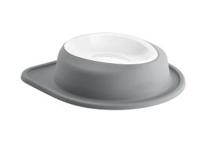 WeatherTech Pet Feeding System Single Low 96oz 3in. Poly Bowl - Dark Grey | PSL9603DG