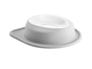 WeatherTech Pet Feeding System Single Low 96oz 3in. Poly Bowl - Light Grey | PSL9603LG