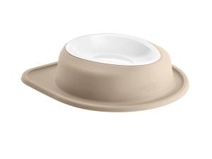 WeatherTech Pet Feeding System Single Low 96oz 3in. Poly Bowl - Tan | PSL9603TN