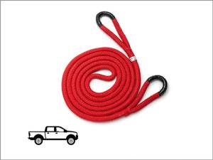 WeatherTech Kinetic Recovery Rope 7/8in. - Red/Black | R07820KER