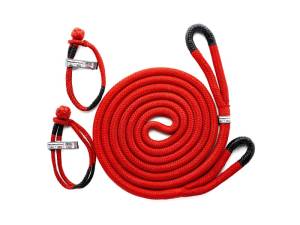 WeatherTech Kinetic Recovery Rope - Red/Black | R07820PKG