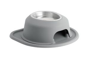 WeatherTech Pet Feeding System Single High 16oz 4in. Stainless Bowl - Dark Grey | SH1604DGDG