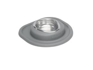 WeatherTech Pet Feeding System Single Low 8oz 1in. Stainless Bowl - Dark Grey | SL0801DG