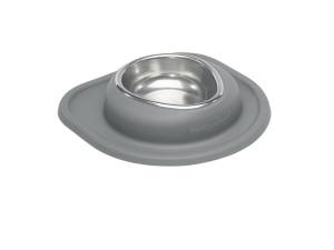 WeatherTech Pet Feeding System Single Low 16oz 2in. Stainless Bowl - Dark Grey | SL1602DG