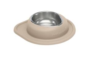 WeatherTech Pet Feeding System Single Low 32oz 3in. Stainless Bowl - Tan | SL3203TN
