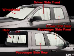 WeatherTech - WeatherTech 2009-2015 Dodge Ram Truck 1500 Quad Cab TechShade Full Vehicle Kit | TS0005K1 - Image 6