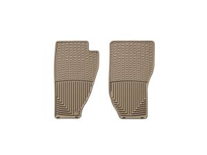 WeatherTech 84-96 Jeep Cherokee (2 door) Front Rubber Mats - Tan | W10TN
