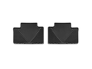 WeatherTech 07-11 Toyota Yaris Rear Rubber Mats - Black | W117