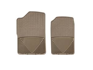 WeatherTech 88-99 GMC Sierra Extended Cab Front Rubber Mats - Tan | W14TN