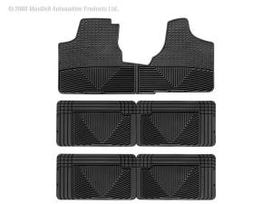 WeatherTech - Floor Mat Set FloorMat WeatherTech 96-00 Plymouth Grand Voyager Front/Rear/and Rear Rubber Mats - Black | W16-W25-W25 - Image 4