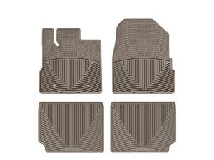 Floor Mat Set FloorMat WeatherTech 10+ Chevrolet Equinox Front and Rear Rubber Mats - Tan | W165TN-W281TN